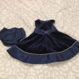 Girls Formal Blue Dress